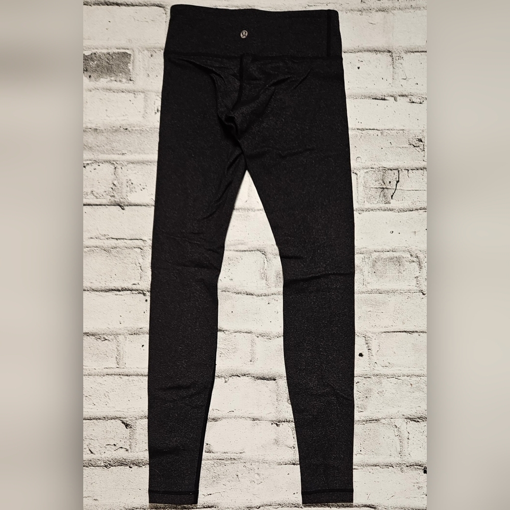 Lululemon Leggings Black High Rise Athletic Yoga Pants Size 4